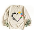 thumbnail image 1 of Autism Aware Sweatshirt, Accept Understand Love Sweatshirt, Autism Sweater, Autism Teacher Sweater, Autism Support Sweatshirt, Autism Month, 1 of 3