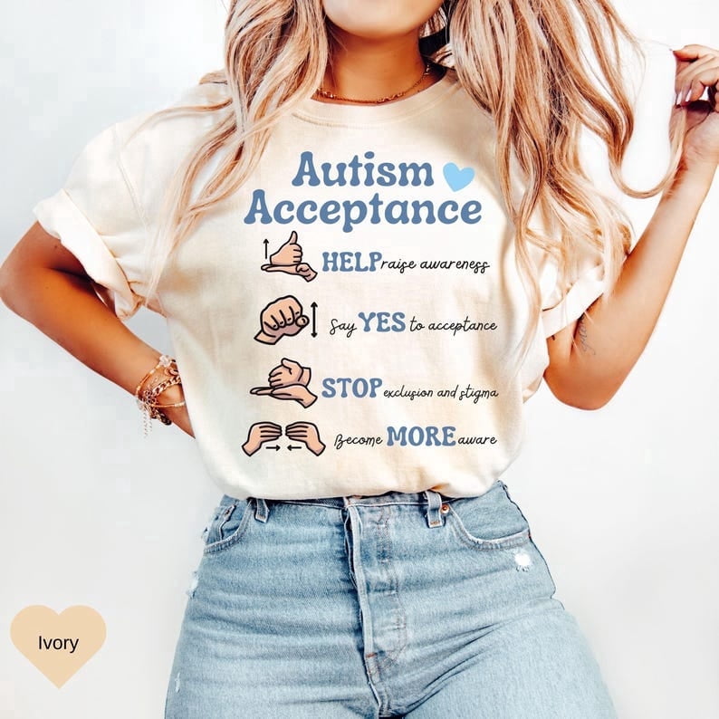 Autism Aware T-shirt, Autism Acceptance Shirt, SPED Teacher Shirt Gift, Autism Support Shirt, Autism Shirt, Autism Awareness Shirt
