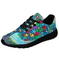 thumbnail image 1 of Autism Awareness Accept UnderStnd Love Shoes Sneakers Black Size 4, 1 of 7