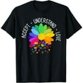 thumbnail image 1 of Autism Awareness Acceptance Floral Daisy Puzzles Boys Girls T-Shirt, 1 of 3