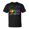 thumbnail image 1 of Autism Awareness Acceptance Infinity Symbol Advocate Educate T-Shirt - Support Autism Awareness, Infinity Symbol Shirt, Advocate and Educate Apparel, Autism Acceptance Tee, 1 of 3
