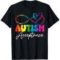 thumbnail image 1 of Autism Awareness Acceptance Shirt Infinity Symbol Men Women T-Shirt, 1 of 4