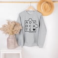 thumbnail image 1 of Autism Awareness, Advocate Autism Sweatshirt, Advocate Shirt, Autism Support, Accept Adapt Advocate, Autism Teacher Gift, 1 of 2