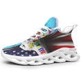 thumbnail image 1 of Autism Awareness American Shoes Trail Running Shoe Non-Slip Breathable Comfortable Sneakers White Size 5, 1 of 7