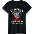 thumbnail image 1 of Autism Awareness Apparel Autism Awareness Mom T-Shirt, 1 of 4
