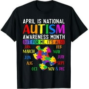 Autism Awareness - April is National Autism Awareness Month T-Shirt