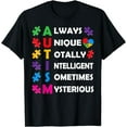 thumbnail image 1 of Autism Awareness Autism Acronym Puzzle Piece Childs T-Shirt, 1 of 4