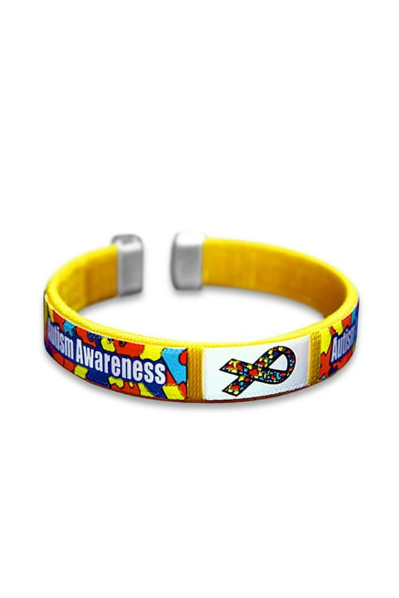Autism Awareness Bangle Bracelets