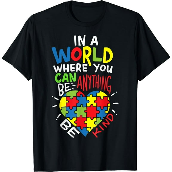 Autism Awareness Be Kind Kindnes T-Shirt