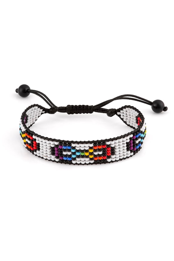 Autism Awareness Beaded Bracelet Infinity