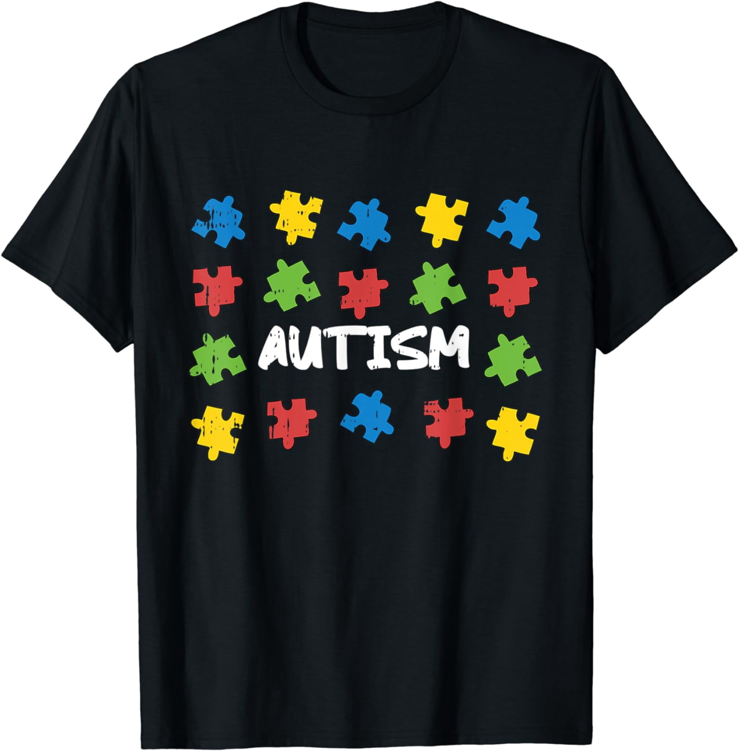 Autism Awareness Boys Girls Puzzle Piece Autistic T-Shirt - Walmart.com