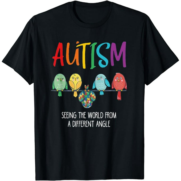 Autism Awareness Cute Owl Color Puzzles Autism T-Shirt Kids T-Shirt Autism Awareness Cute Owl Color Puzzles Autism T-Shirt Kids T-Shirt
