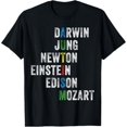 Autism Awareness Darwin Jung Newton Einstei Edison Mozart TShirt