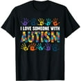 thumbnail image 1 of Autism Awareness Day I Love Someone With Autism T-Shirt, 1 of 4
