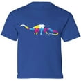 thumbnail image 1 of Autism Awareness Dinosaur Puzzle T-shirt XS S M L XL Graphic T-Shirt for Kids Youth Tee for Boys Girls, 1 of 2