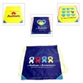 thumbnail image 1 of Autism Awareness Drawstring Backpack, 1 of 1