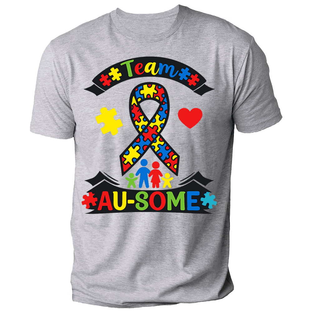 Autism Awareness Family Shirt, Autism Support T-Shirt for Boys Girls Kids, World Autism Awareness Day April, Team Shirt