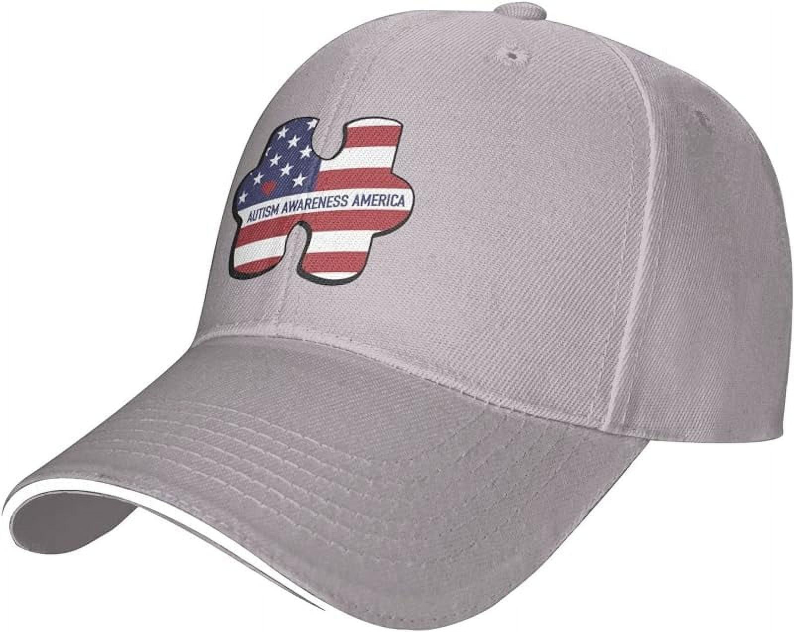 Berretto Baseball Unisex 'Please Be Patient I Have Autism' - Cappellino In Cotone Regolabile, Nero O Bianco, Per Sensibilizzazione Autismo, Regalo Consapevolezza