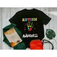 thumbnail image 1 of Autism Awareness Hand Print Color Gift Shirt, 1 of 2