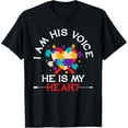 thumbnail image 1 of Autism Awareness Heart Puzzle Autistic Children Son Daughter T-Shirt, 1 of 4