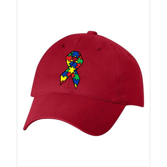 Autism Awareness Heavy Brushed Twill Cap