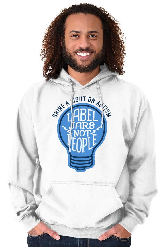 Autism Awareness Hoodies Sweat Shirts Sweatshirts Label Jars Not People | Shed Light s Gift