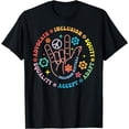 thumbnail image 1 of Autism Awareness Inclusion Matters Teacher Inspirational T-Shirt, 1 of 3