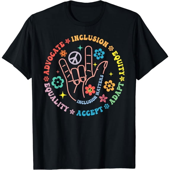 Autism Awareness Inclusion Matters Teacher Inspirational T-Shirt