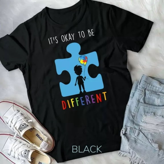 Autism Awareness It'S Okay To Be Different T-Shirt Unisex T-Shirt