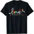 thumbnail image 1 of Autism Awareness Love Autism Puzzle Heart ASD Supporter T-Shirt, 1 of 3
