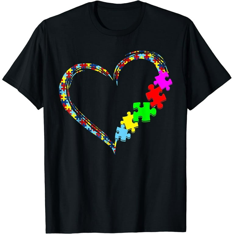 Mens Autism Awareness Distressed T-Shirt Autism Day Gift Mens Autism Awareness Distressed T-Shirt Autism Day Gift