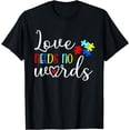 thumbnail image 1 of Autism Awareness Love Needs No Words Autism Shirt Women T-Shirt, 1 of 4