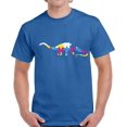 thumbnail image 1 of Autism Awareness Men T-Shirt S M L XL 2XL 3XL 4XL 5XL Graphic Tee Dinosaur Puzzle, 1 of 2