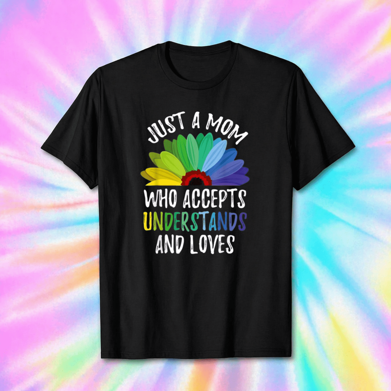 Autism Awareness Mom Love and Acceptance Support Apparel Unisex T-Shirt, S-5XL