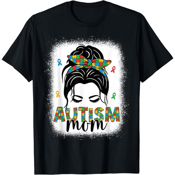 Autism Awareness Month 2024 Autism Mom T-Shirt