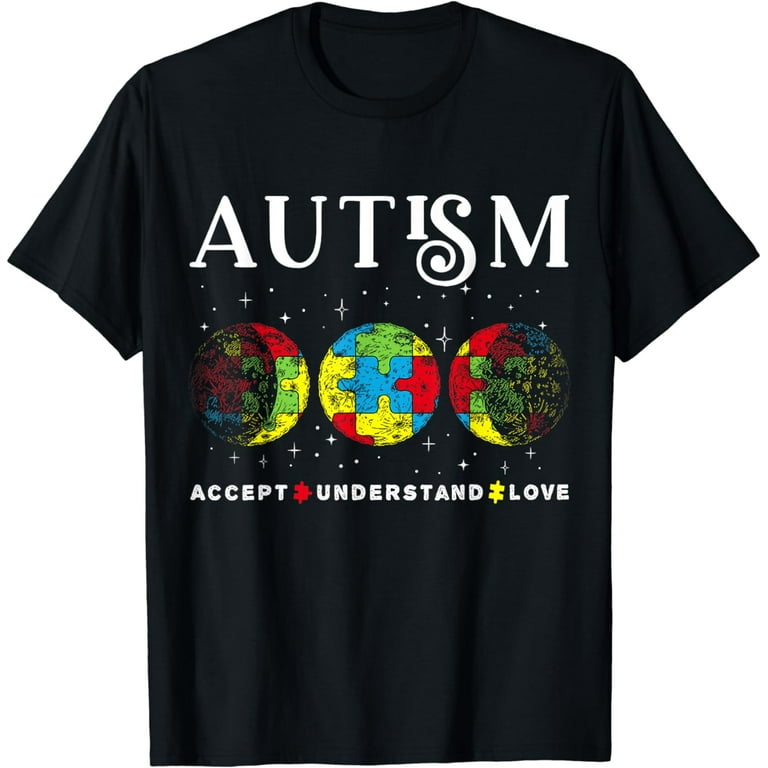 Accept Understand Love - Autism Awareness Day Month Shirt