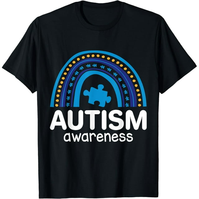 Autism Awareness Month Rainbow T-Shirt - Walmart.com