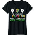 thumbnail image 1 of Autism Awareness Month Teacher Paraprofessionals Funny T-Shirt, 1 of 3