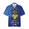thumbnail image 1 of Autism Awareness Portuguese Water Dog Accept Understand Love Hawaiian Shirt Breathable Summer Unisex Merch PWD Portie Fishing Dog Lover - 12003, 1 of 6