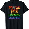 thumbnail image 1 of Autism Awareness Proud Dad Of Autistic Daughter Shirt, 1 of 2