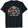 Autism Awareness Puzzle Piece Support Love Advocate Tee Summer Short