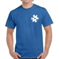 thumbnail image 1 of Autism Awareness Puzzle Shirt for Men S M L XL 2XL 3XL 4XL 5XL Graphic Tee, 1 of 2