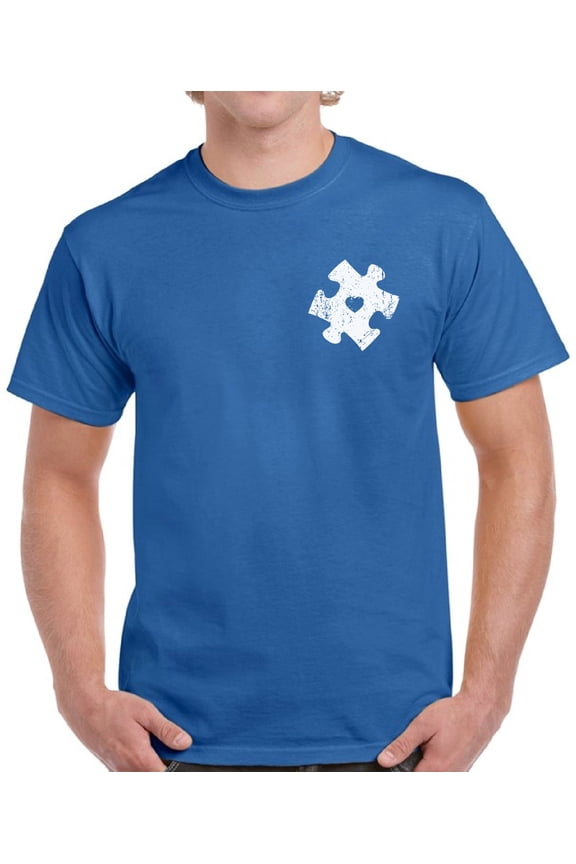 Autism Awareness Puzzle Shirt for Men S M L XL 2XL 3XL 4XL 5XL Graphic Tee