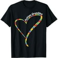 thumbnail image 1 of Autism Awareness Puzzle of Heart Plus Size T-Shirt, 1 of 4