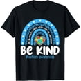 thumbnail image 1 of Autism Awareness Rainbow In April We Wear Blue Ribbon Autism T-Shirt, 1 of 5