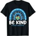 thumbnail image 1 of Autism Awareness Rainbow In April We Wear Blue Ribbon Autism T-Shirt, 1 of 4