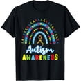 thumbnail image 1 of Autism Awareness Rainbow T-Shirt, 1 of 4