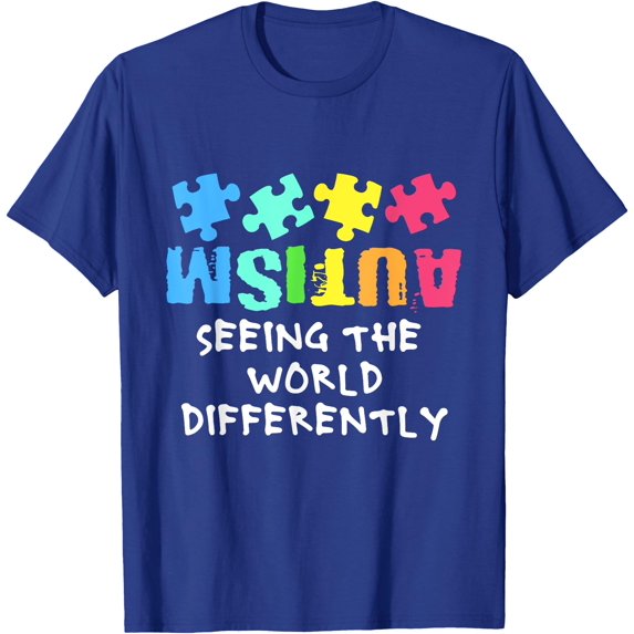 Autism Awareness Respect Love Support Blue Autism Unisex T-Shirt for Men Women Kids Toddler