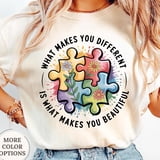 Autism Awareness Shirt Autism TShirt Autism Mom Tee Sped Teacher Gift ...