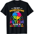 thumbnail image 1 of Autism Awareness Shirt I'M Not Misbehaving I Have Autism T-Shirt All Size S-5XL, 1 of 4